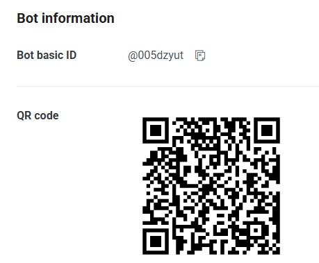 Bot QR Code